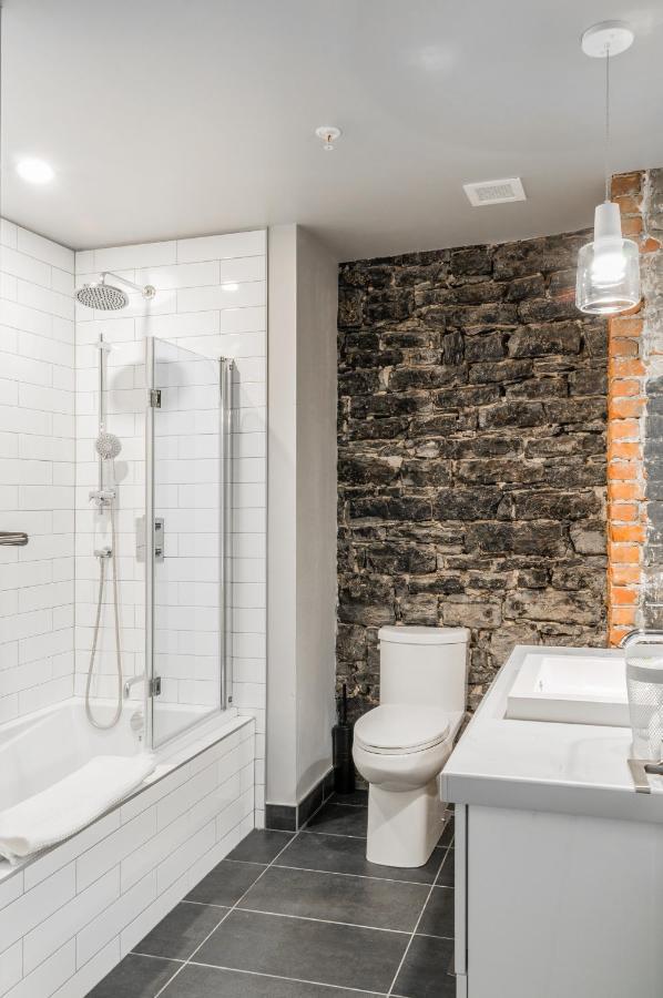 Apartament Les Lofts Du Tresor - Par Les Lofts Vieux-Quebec Zewnętrze zdjęcie