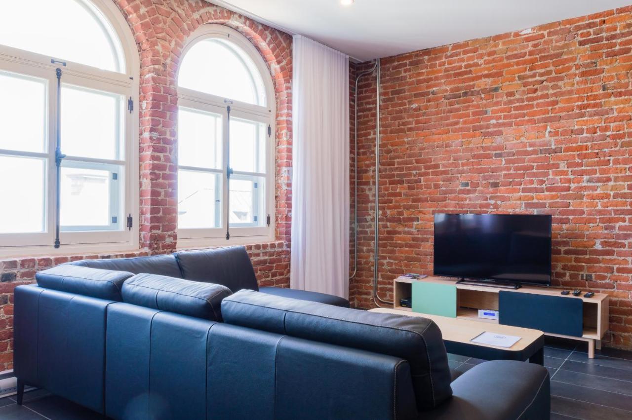 Apartament Les Lofts Du Tresor - Par Les Lofts Vieux-Quebec Zewnętrze zdjęcie