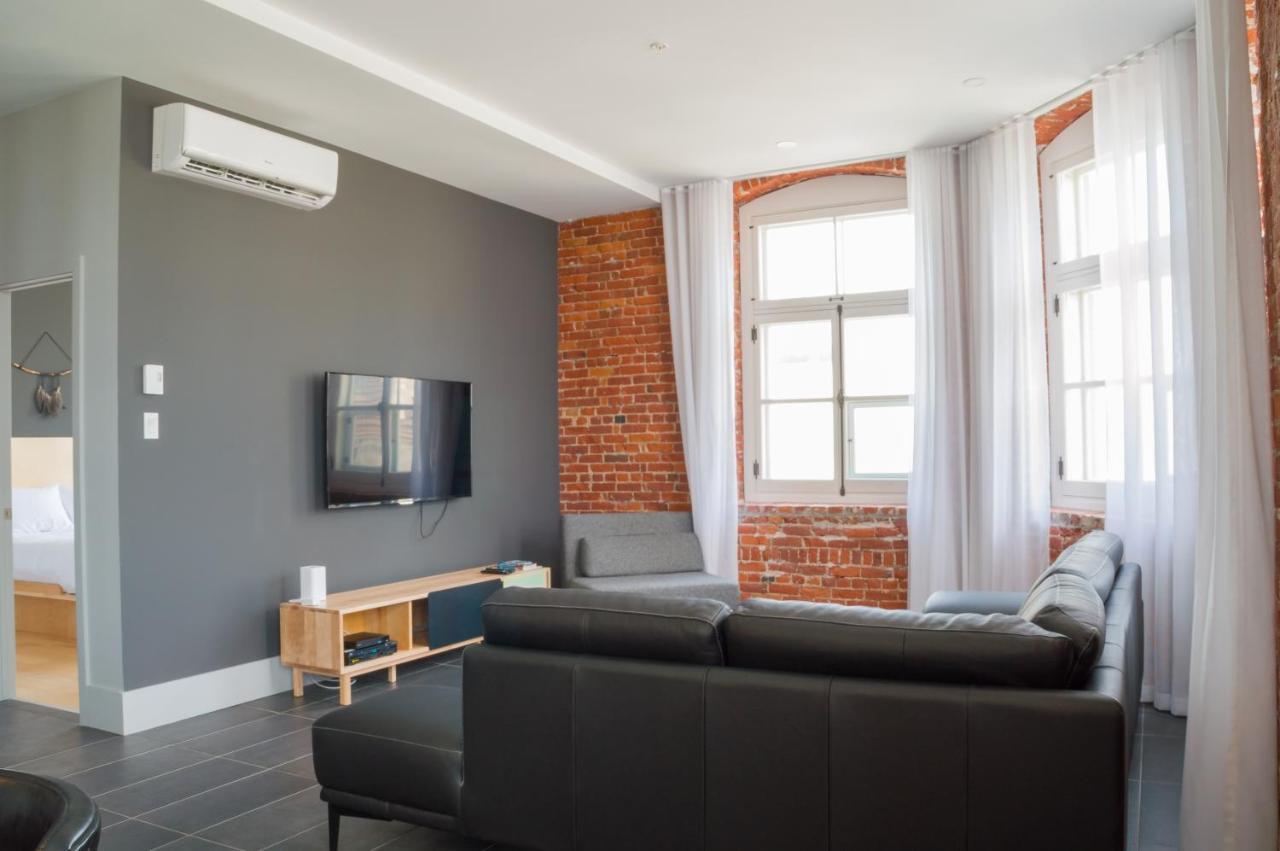 Apartament Les Lofts Du Tresor - Par Les Lofts Vieux-Quebec Zewnętrze zdjęcie
