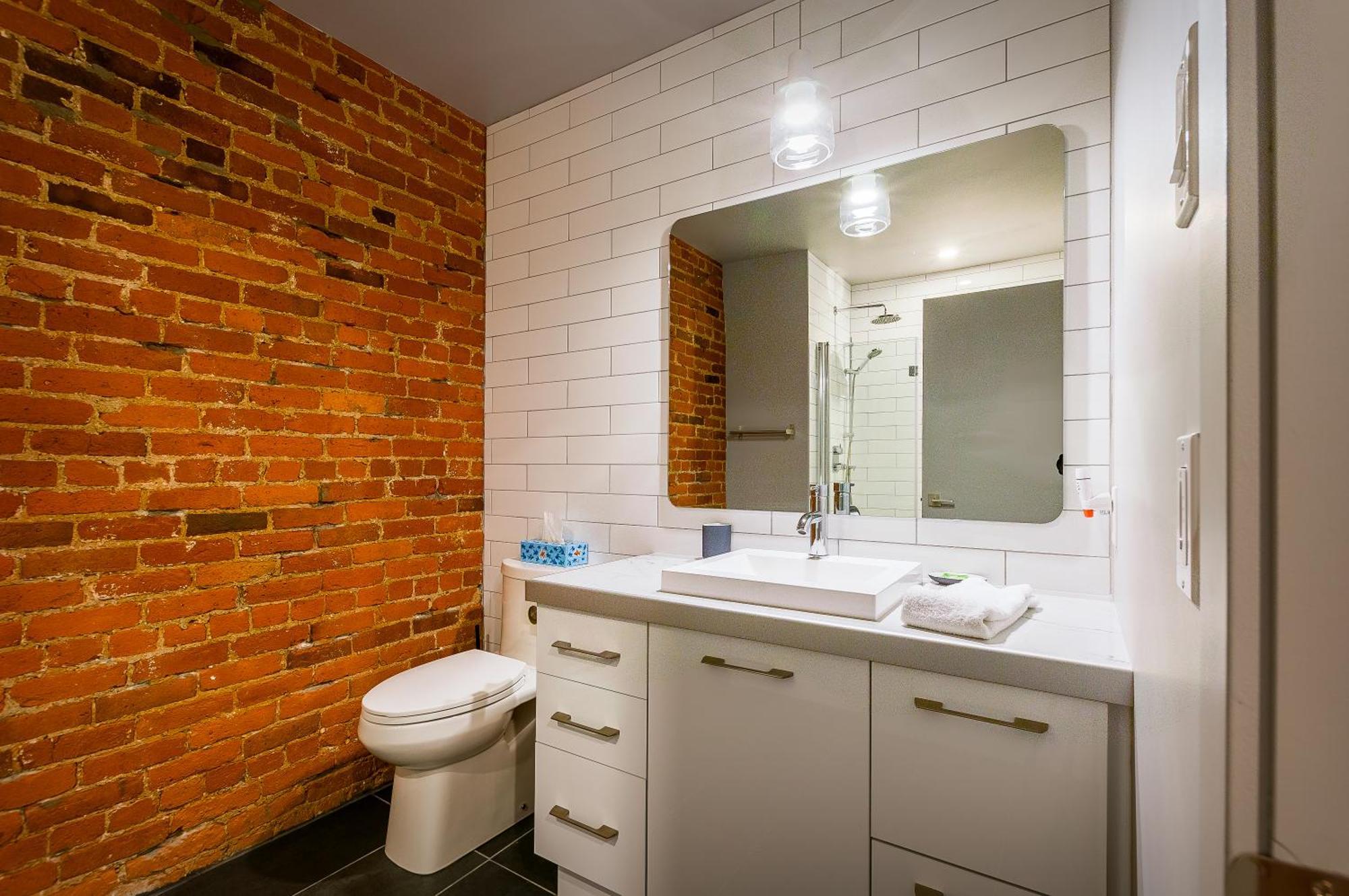 Apartament Les Lofts Du Tresor - Par Les Lofts Vieux-Quebec Pokój zdjęcie