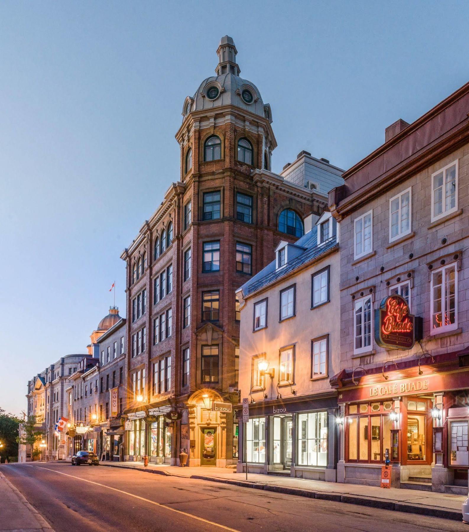 Apartament Les Lofts Du Tresor - Par Les Lofts Vieux-Quebec Zewnętrze zdjęcie