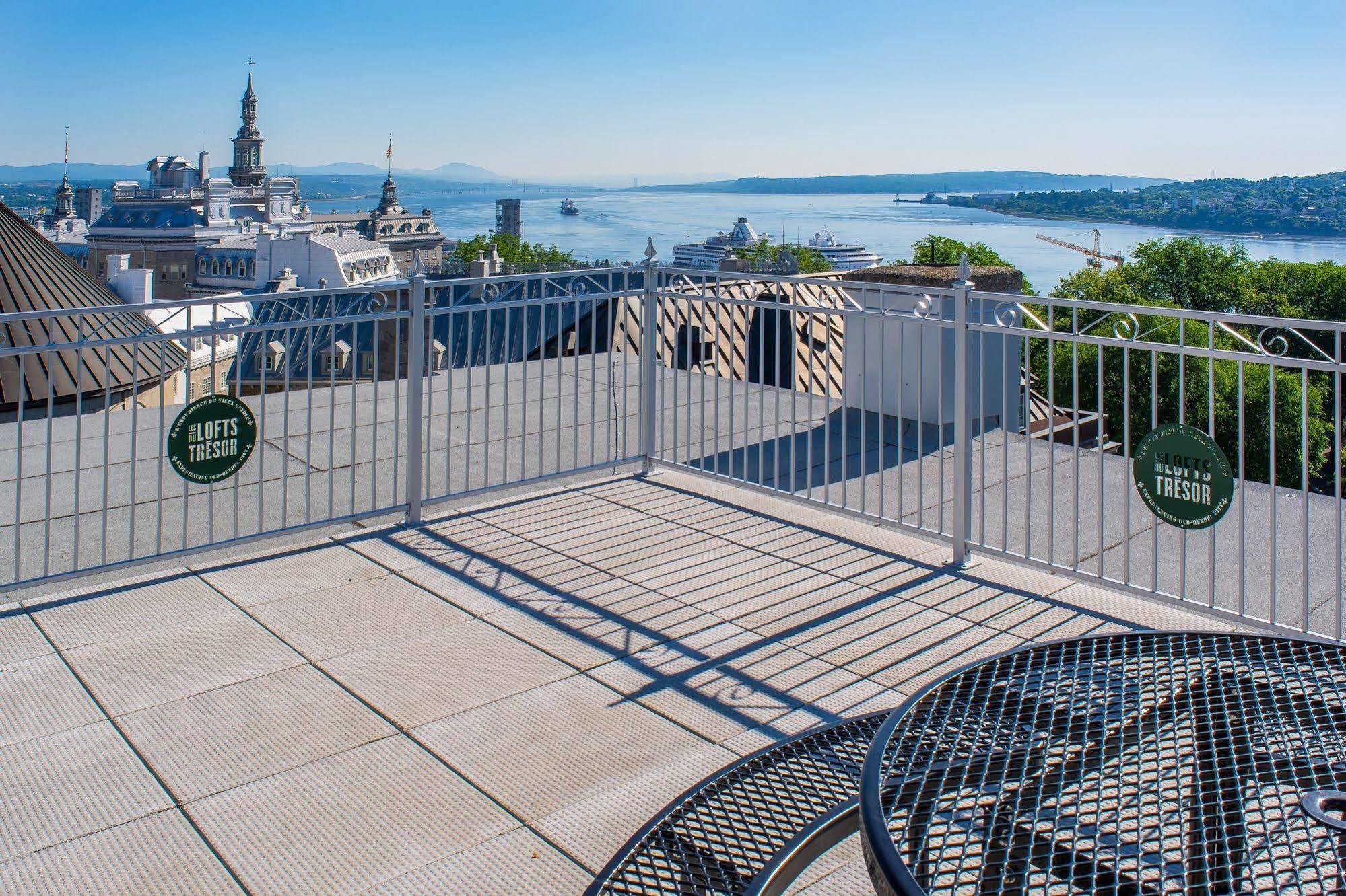 Apartament Les Lofts Du Tresor - Par Les Lofts Vieux-Quebec Zewnętrze zdjęcie