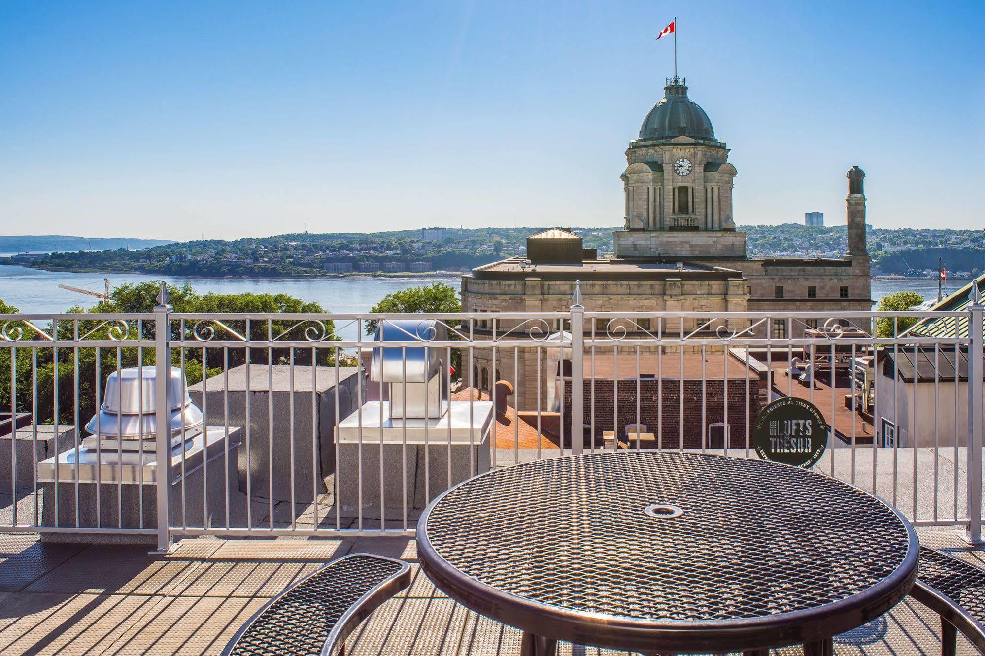 Apartament Les Lofts Du Tresor - Par Les Lofts Vieux-Quebec Zewnętrze zdjęcie