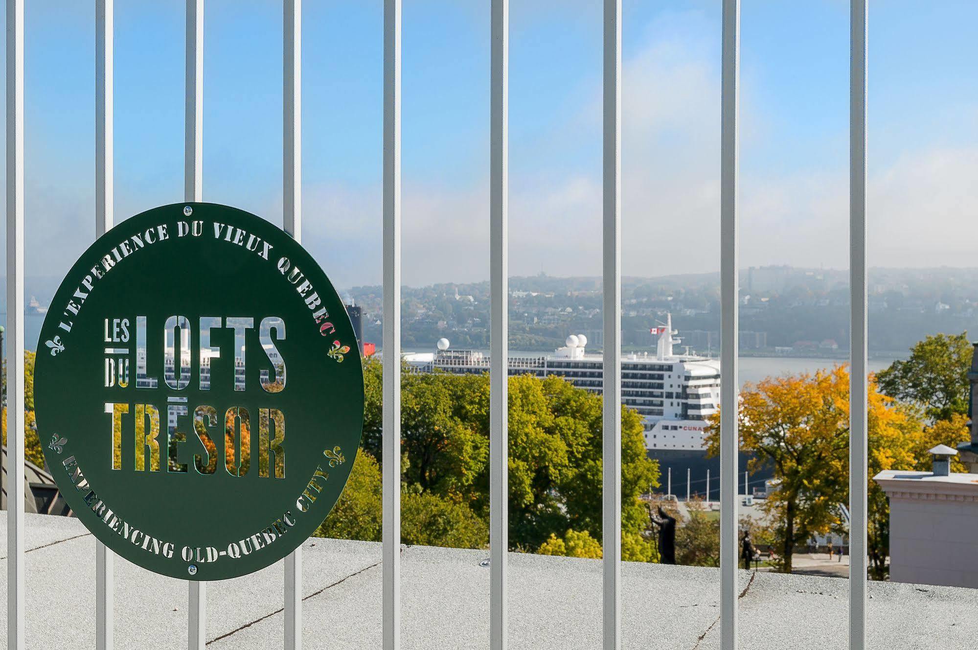 Apartament Les Lofts Du Tresor - Par Les Lofts Vieux-Quebec Zewnętrze zdjęcie