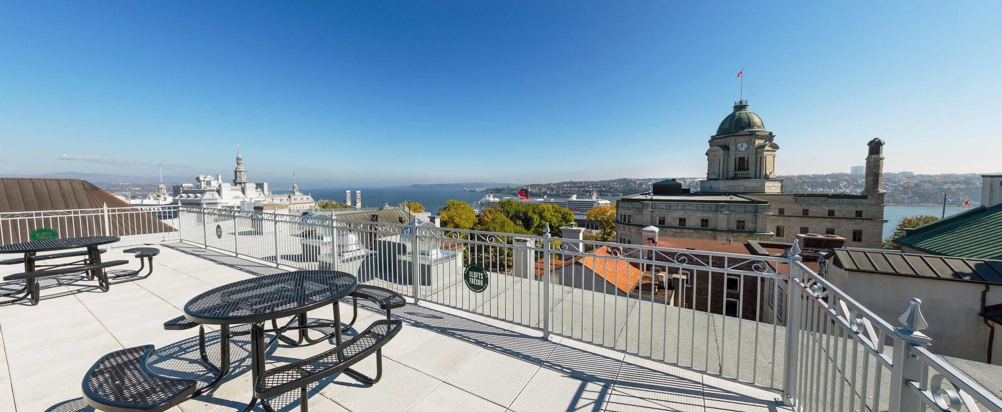Apartament Les Lofts Du Tresor - Par Les Lofts Vieux-Quebec Zewnętrze zdjęcie