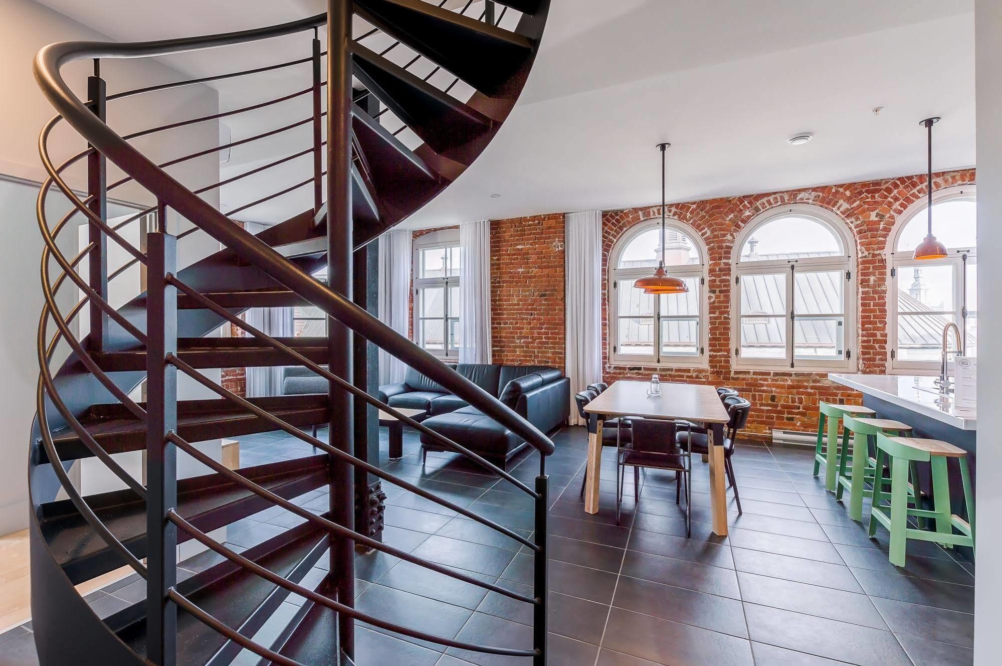Apartament Les Lofts Du Tresor - Par Les Lofts Vieux-Quebec Zewnętrze zdjęcie